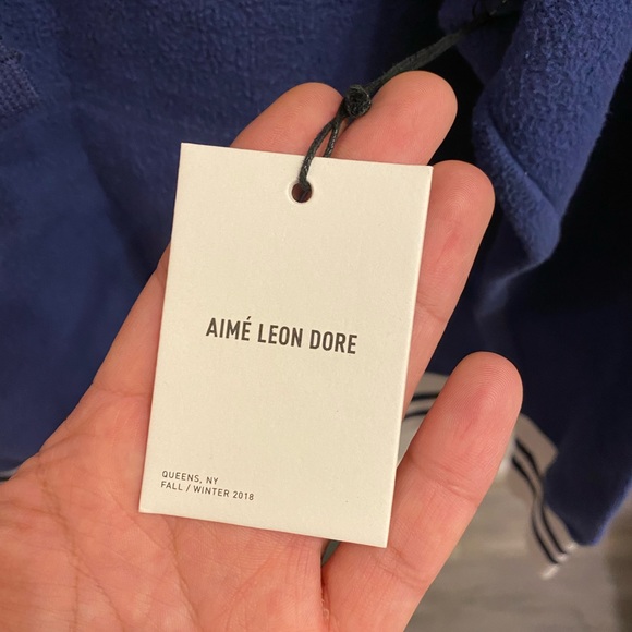 Aime Leon Dore Reverse Fleece Hoodie - Picture 6 of 7